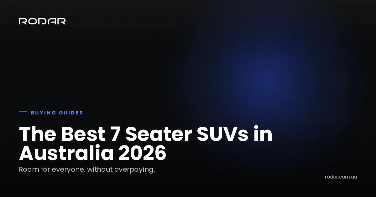 Best 7-Seater SUVs in Australia 2026: Top Family Picks