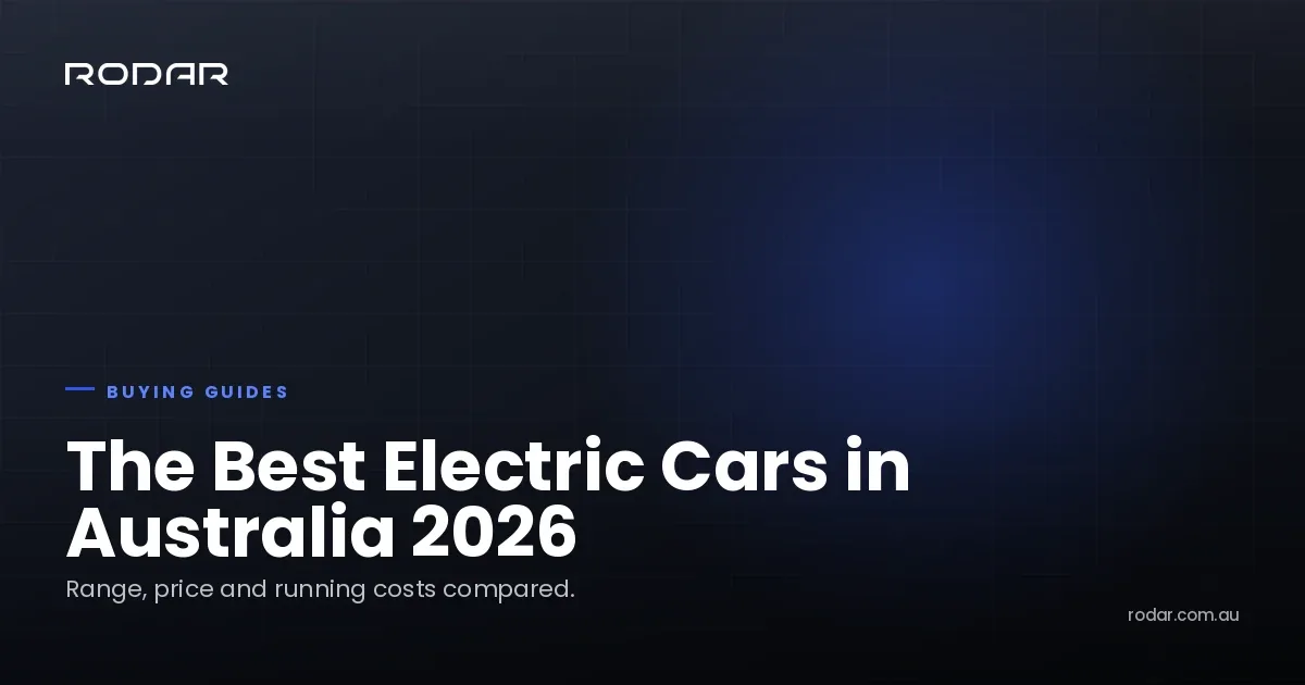 Best Electric Cars in Australia 2026: Top Picks and Buyer's Guide