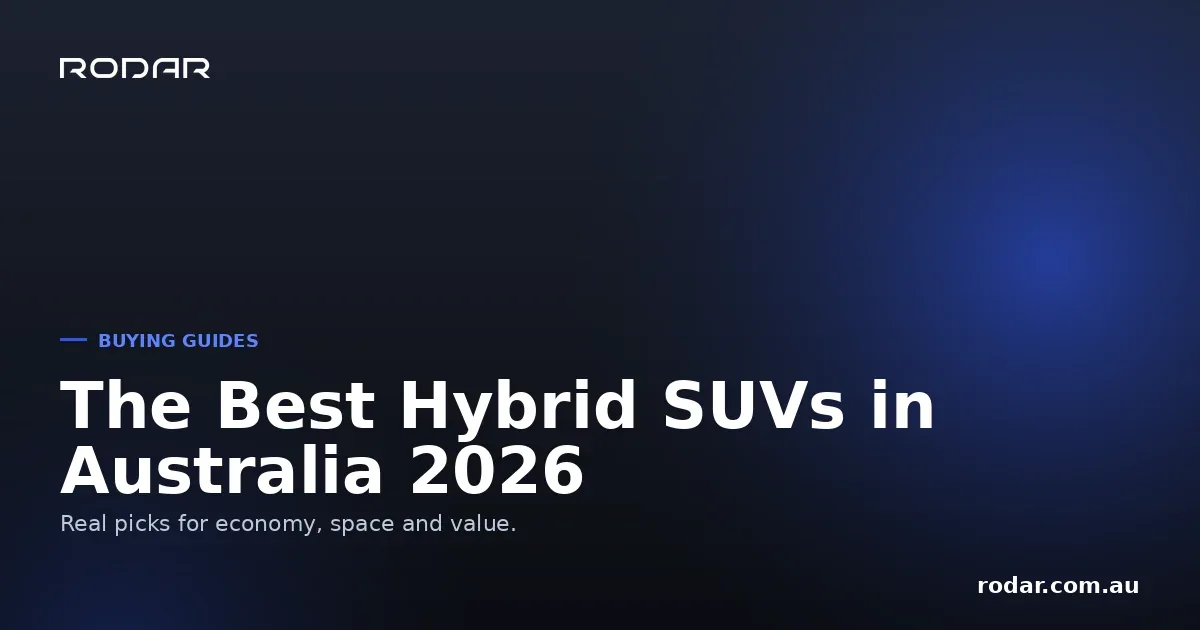 The Best Hybrid SUVs in Australia for 2026
