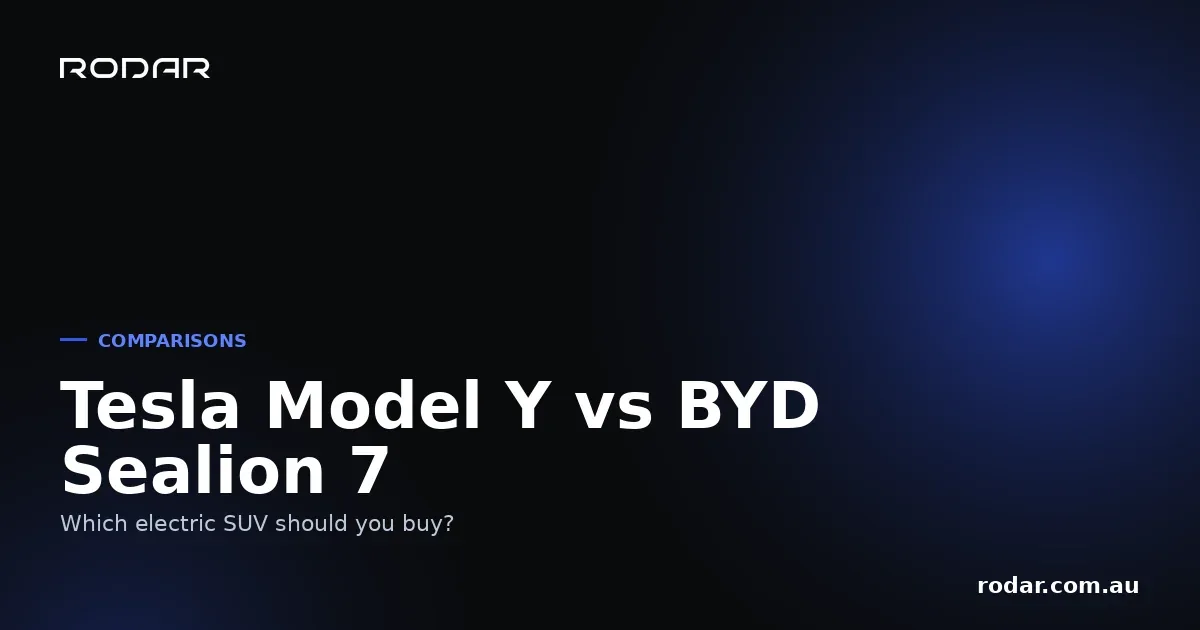 Tesla Model Y vs BYD Sealion 7: Which Electric SUV Should You Buy?